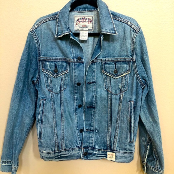 Lovely Distressed Abercrombie and Fitch Jacket